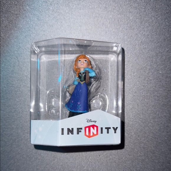 Disney Infinity Anna in Blue and Brown Dress - Picture 1 of 1